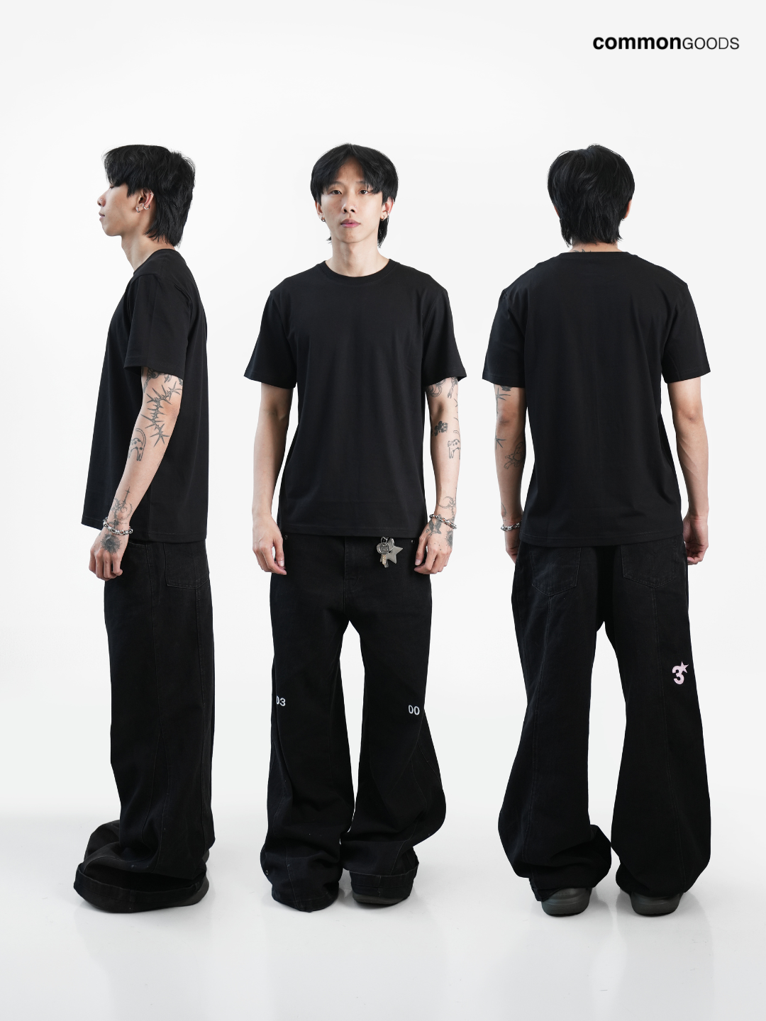 CG Regular Fit T-Shirt - Grey