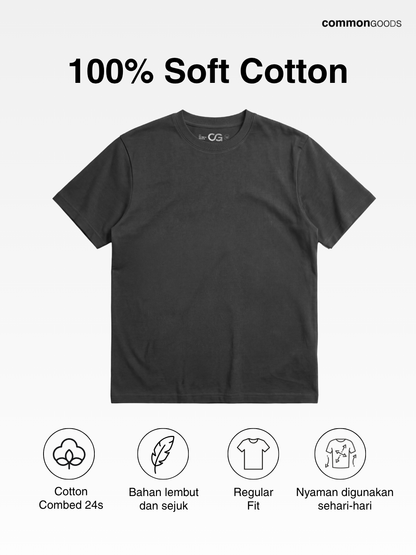 CG Regular Fit T-Shirt Series - Grey