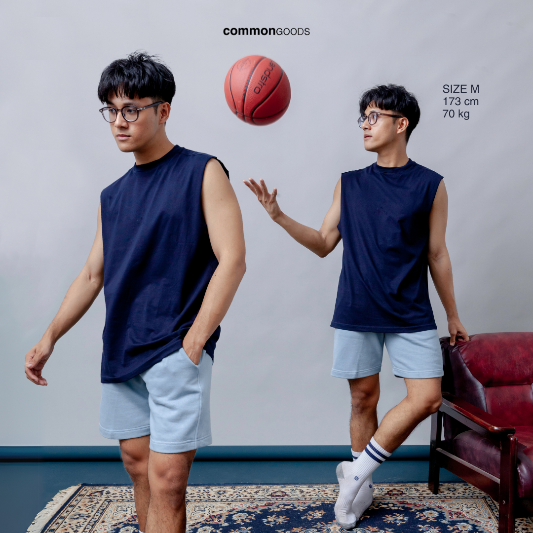 Sleeveless Round Neck T-Shirts Series