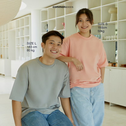 Oversize Short Sleeve Round Neck T-Shirt Series