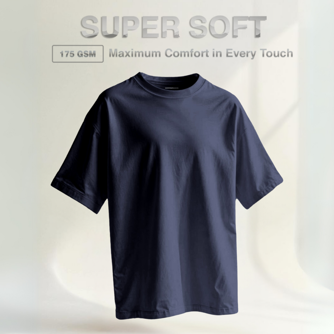 Oversize Short Sleeve Round Neck T-Shirt Series