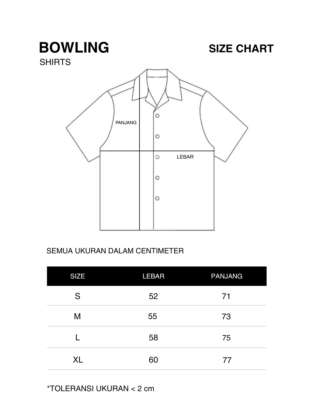 Short Sleeve Bowling Shirt Series