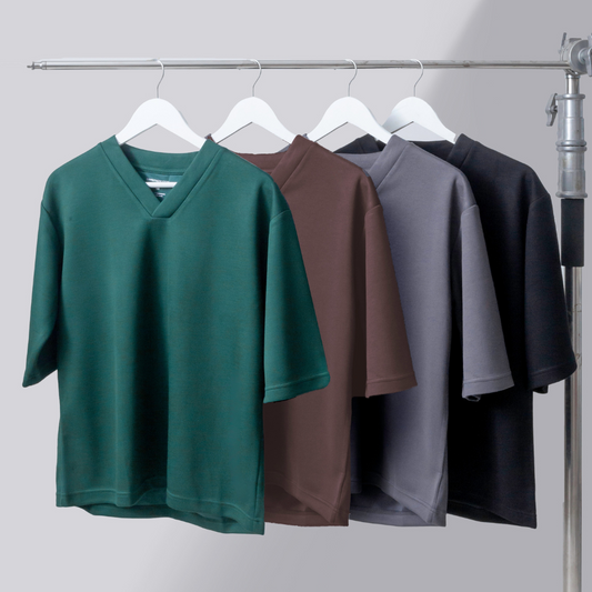 Oversize Short Sleeve Kimo T-Shirt Series