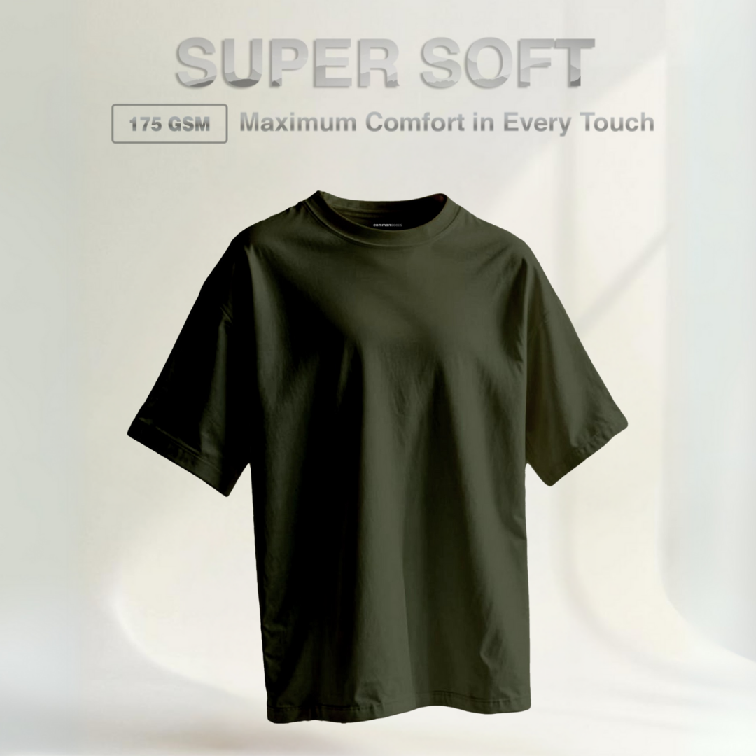 Oversize Short Sleeve Round Neck T-Shirt Series