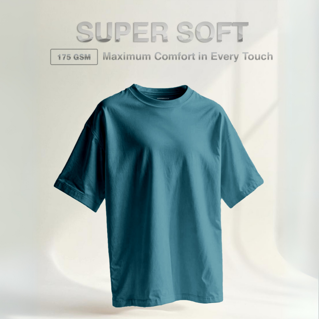 Oversize Short Sleeve Round Neck T-Shirt Series