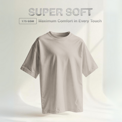 Oversize Short Sleeve Round Neck T-Shirt Series