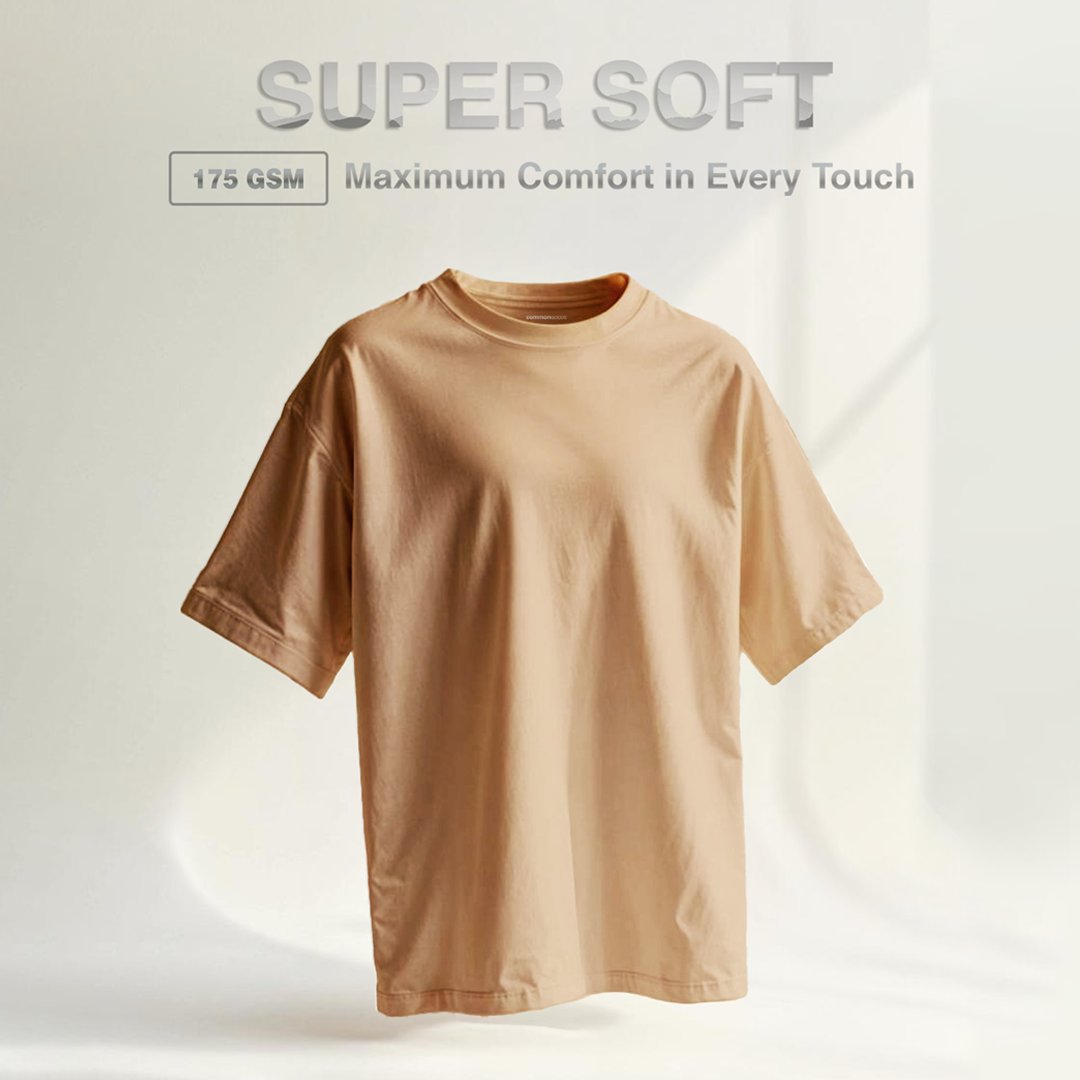 Oversize Short Sleeve Round Neck T-Shirt Series