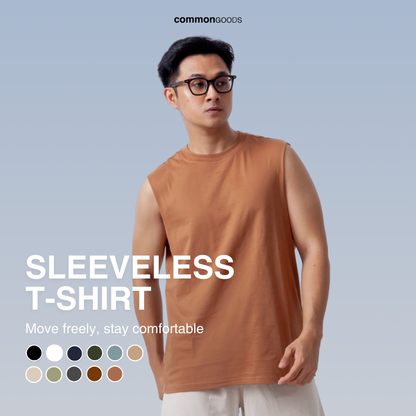 Sleeveless Round Neck T-Shirts Series