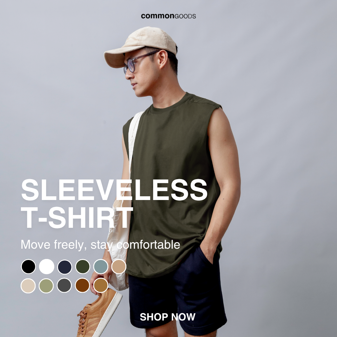 Sleeveless Round Neck T-Shirts Series