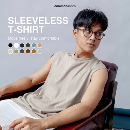Sleeveless Round Neck T-Shirts Series