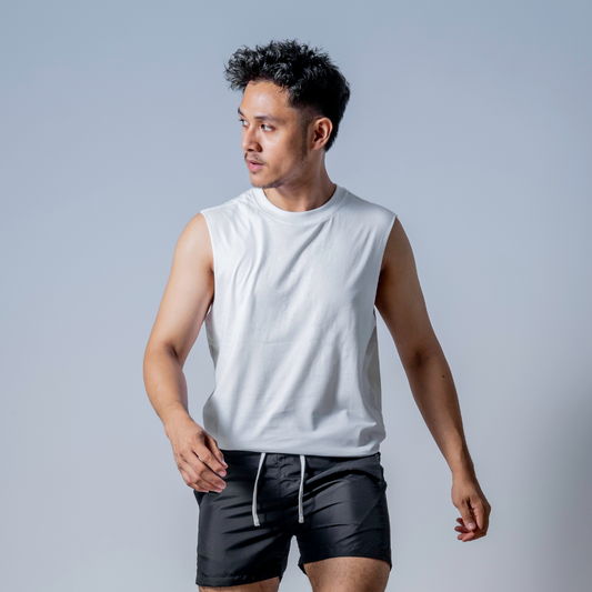 Sleeveless Round Neck T-Shirts Series