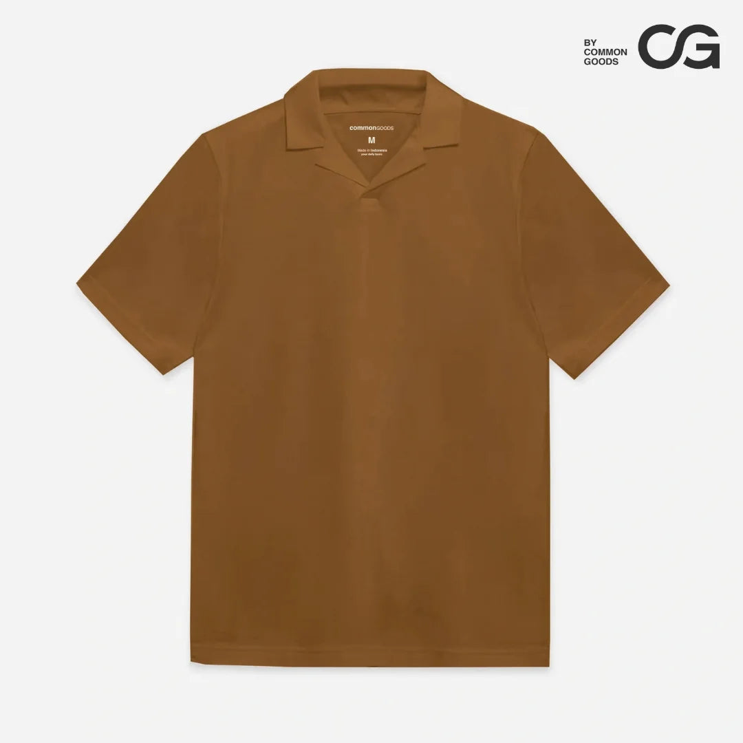 CG Regular Fit Short Sleeve Revere Polo Shirt Series
