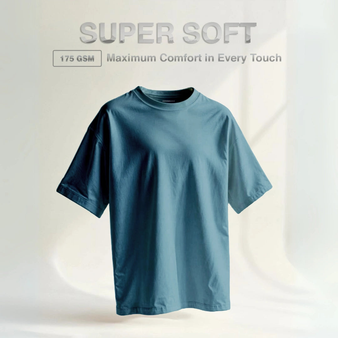 Oversize Short Sleeve Round Neck T-Shirt Series [SS]