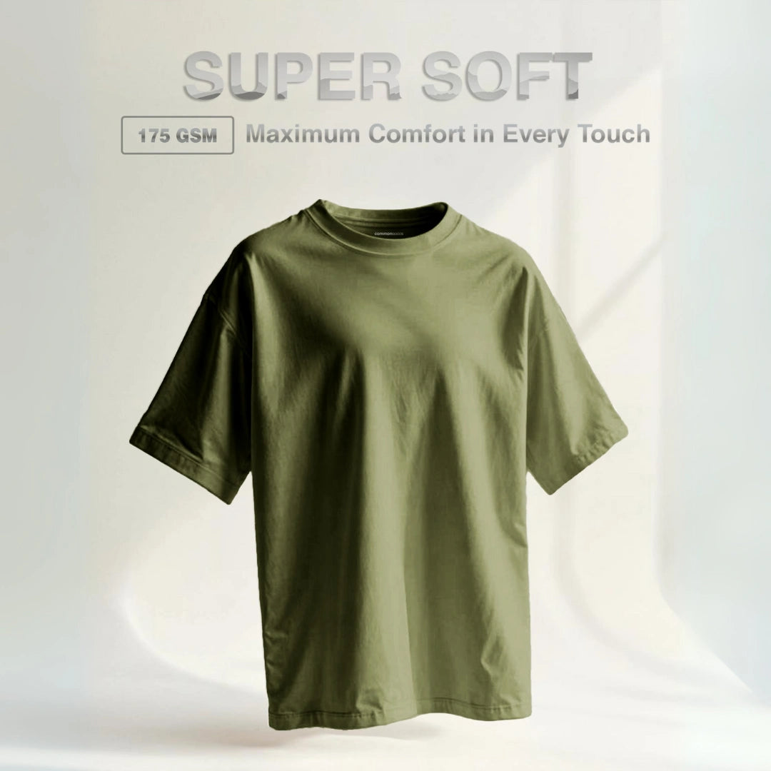 Oversize Short Sleeve Round Neck T-Shirt Series [SS]