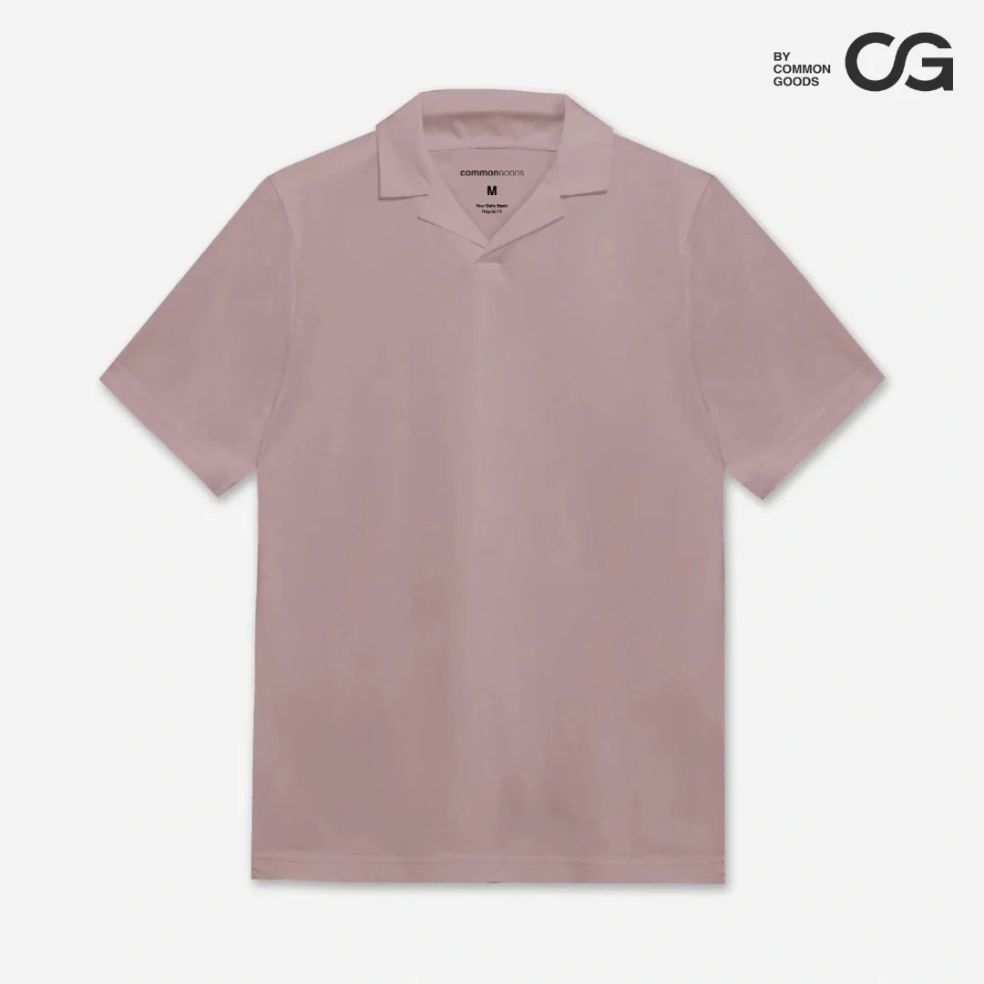 CG Regular Fit Short Sleeve Revere Polo Shirt Series