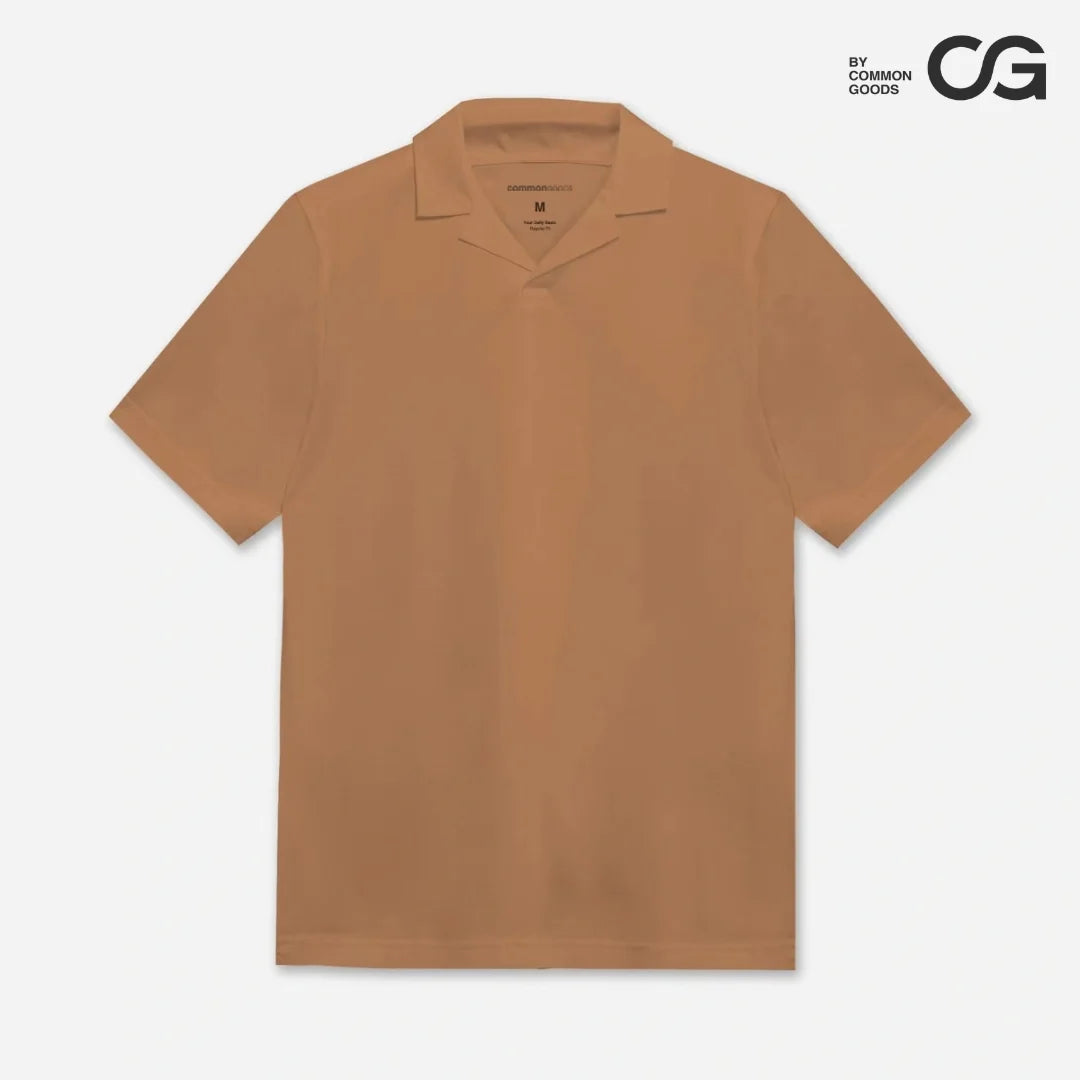 CG Regular Fit Short Sleeve Revere Polo Shirt Series