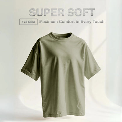 Oversize Short Sleeve Round Neck T-Shirt Series [SS]