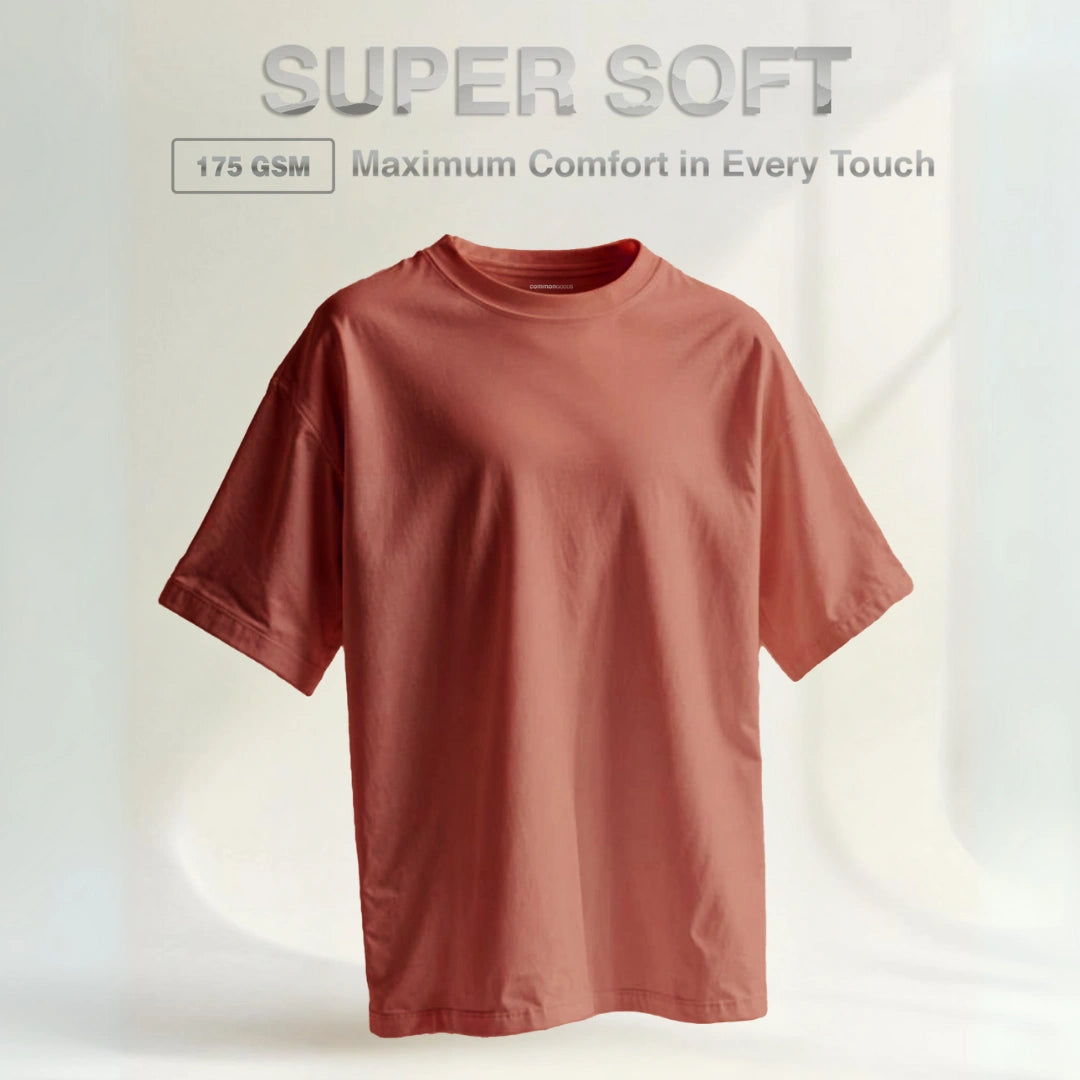 Oversize Short Sleeve Round Neck T-Shirt Series [SS]