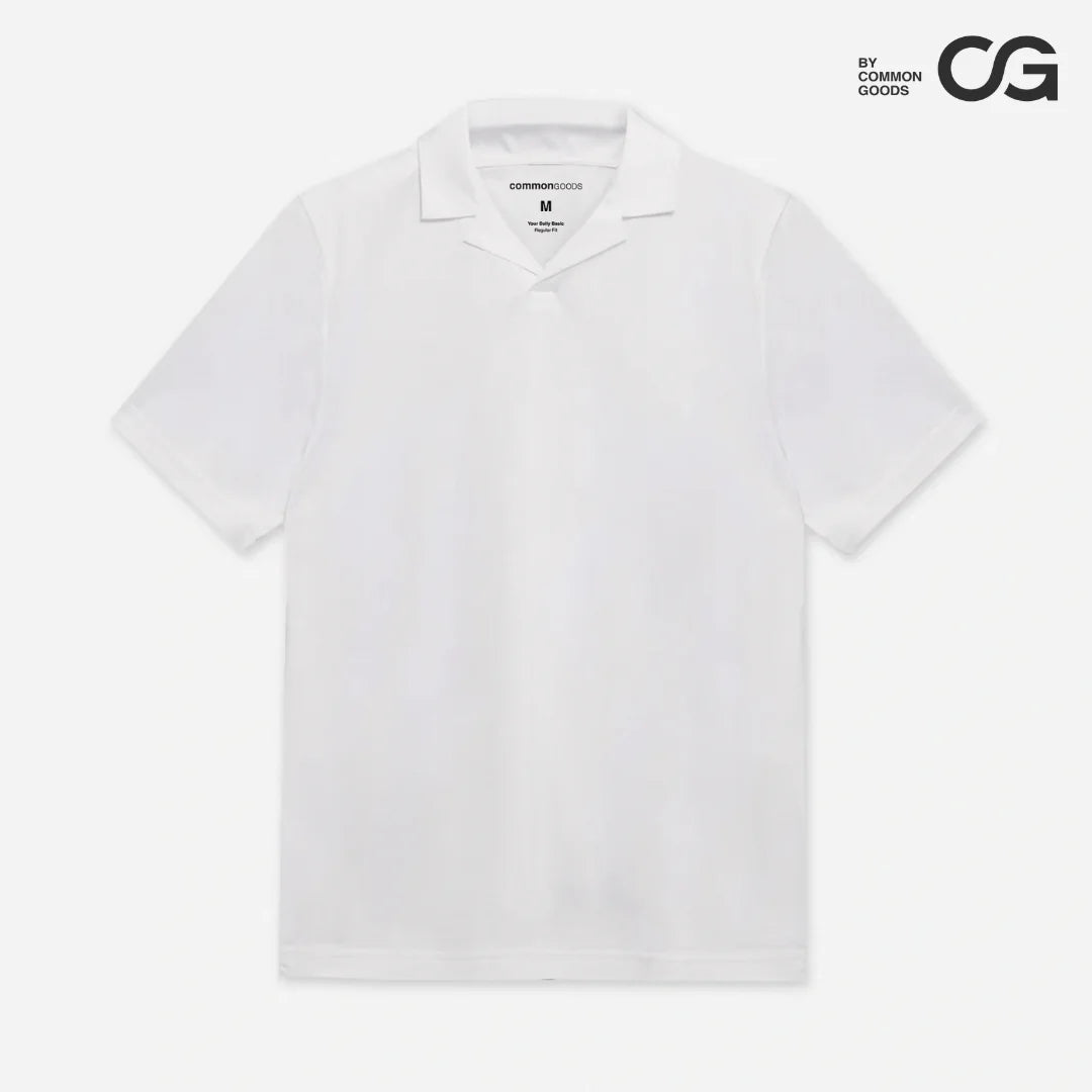 CG Regular Fit Short Sleeve Revere Polo Shirt Series