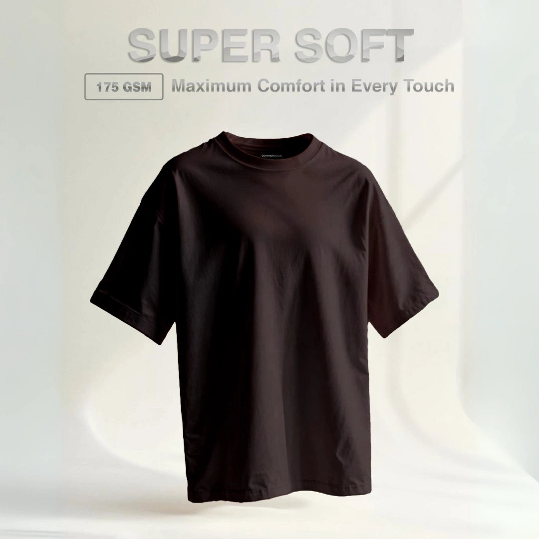 Oversize Short Sleeve Round Neck T-Shirt Series [SS]