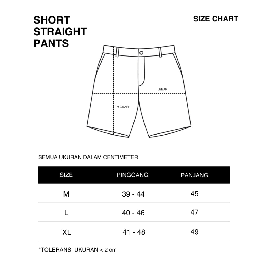 Short Straight Pants Series
